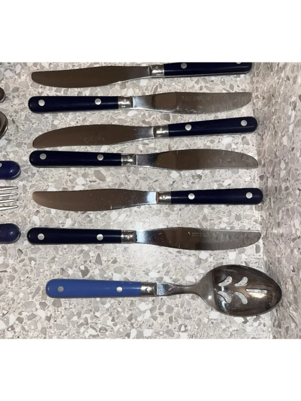 WF Washington Forge & Other Brands Stainless Riveted Flatware Mixed Lot 38 pc